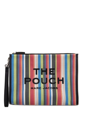 Marc Jacobs striped zip-pouch - Blue