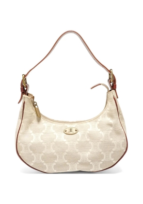 Celine Pre-Owned 2000s canvas hobo bag - Neutrals