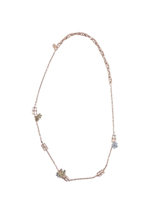 Weekend Max Mara flower-detail earrings and necklace set (set of three) - Pink