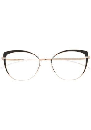 Mykita Kelsey cat-eye frame glasses - Gold