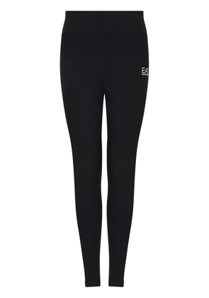 Ea7 Emporio Armani logo-print leggings - Black