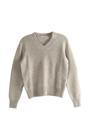 The Row Noval V-neck sweater - Neutrals