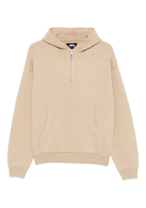 Stüssy half-zip hoodie - Neutrals