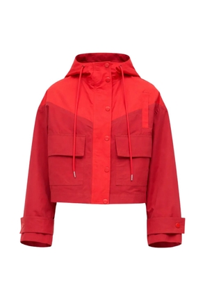 STAUD Alta hooded pocket jacket - Red