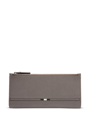Bally ribbon-detail zip wallet - Neutrals