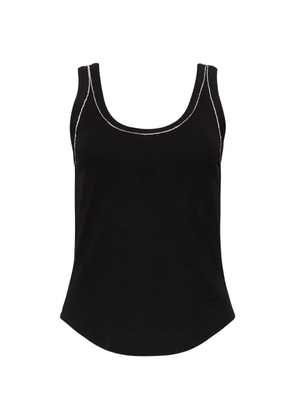 Cinq A Sept Quenta embellished tank top - Black