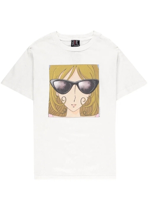 SAINT MXXXXXX graphic-print cotton T-Shirt - White