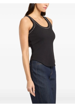 Cinq A Sept Quenta embellished tank top - Black