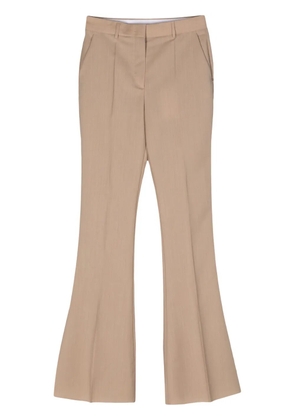 Sportmax high-waist flared trousers - Neutrals