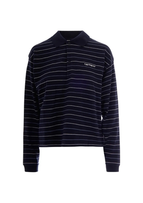 Carhartt WIP striped polo - Blue