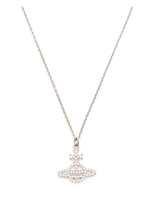 Vivienne Westwood crystal-embellished adjustable-fit necklace - Silver