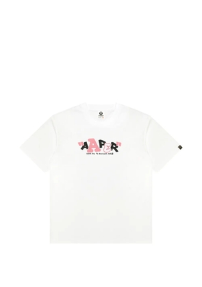 AAPE BY *A BATHING APE® graphic T-shirt - White