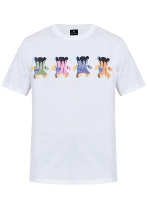 PS Paul Smith teddy bear-print T-shirt - White
