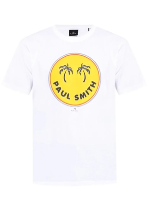 PS Paul Smith logo-print T-shirt - White