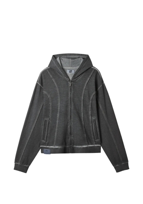 izzue zip-up hoodie - Grey