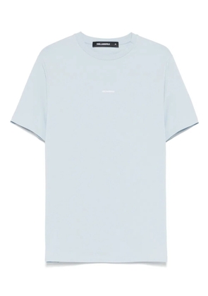 Karl Lagerfeld cotton-blend T-shirt - Blue