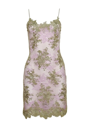 Roberta Einer lace-detailing dress - Green