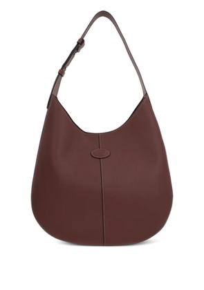 Tod's small Di hobo leather bag - Brown