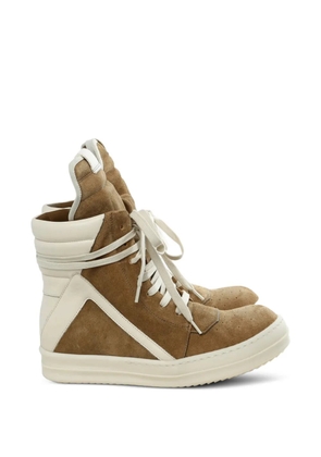 Rick Owens high-top lace-up sneakers - Brown