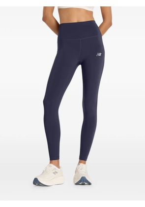 New Balance logo-print leggings - Blue