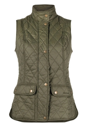 Barbour Otterburn quilted buttoned gilet - Green