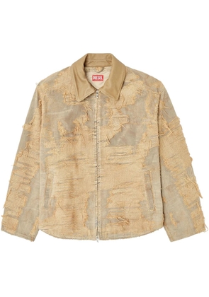 Diesel D-IVAR-FSG denim jacket - Neutrals
