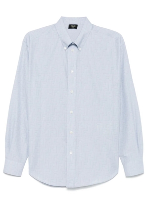 FENDI cotton shirt - Blue