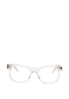Saint Laurent Eyewear rectangle-frame glasses - White