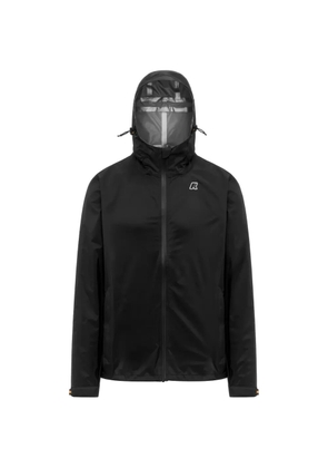 K-Way Charmain hooded zip jacket - Black