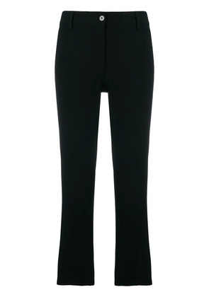 Alberto Biani classic cropped trousers - Black
