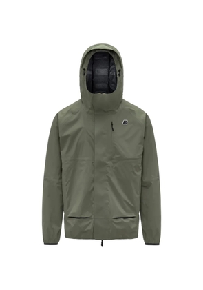 K-Way Rochie hooded coat - Green