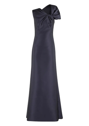 Alberta Ferretti Mikado maxi dress - Blue