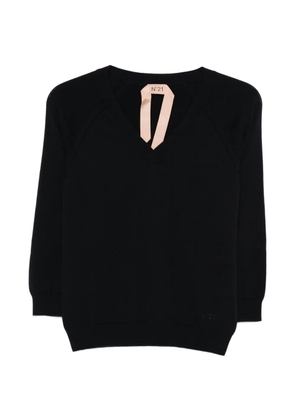 Nº21 V-neck knitwear - Blue