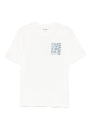 Lacoste logo-print T-shirt - White