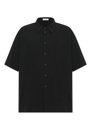 The Row Rodolfo short-sleeve button-up shirt - Black