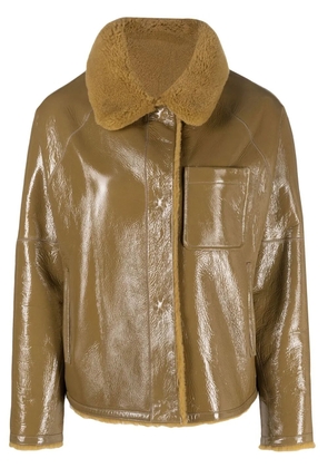 Yves Salomon Meteo reversible jacket - Green