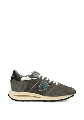 Philippe Model Paris Tropez Haute triangle-patch low-top sneakers - Green