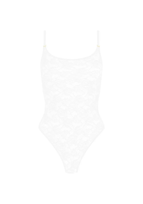 Maison Close Flashback thong bodysuit - White