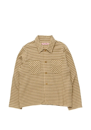 Stockholm Surfboard Club check pocket shirt - Neutrals