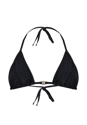By Malene Birger Astrida logo bikini top - Black