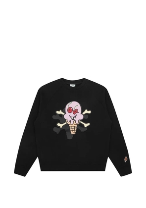 ICECREAM Cones & Bones crewneck sweatshirt - Black