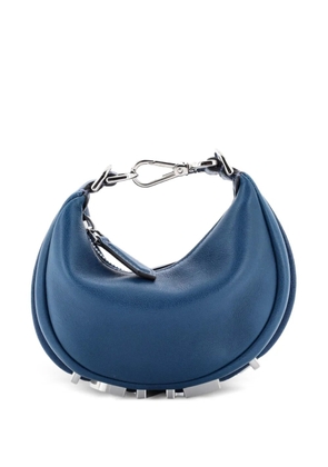 Fendi Pre-Owned Fendigraphy Bag Leather Nano hobo bag - Blue