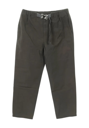 Louis Vuitton Pre-Owned 2010s LV-buckle trousers - Grey