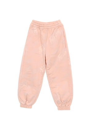 Fendi Pre-Owned logo cotton trousers - Pink