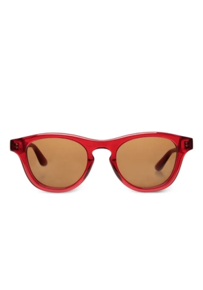 Bally dieter acetate sunglasses - Red
