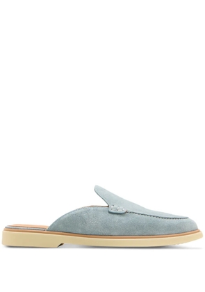 Magnanni suede mules - Blue