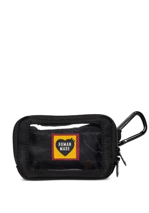 Human Made zip military card case - Black