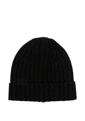 BeYou ribbed-knit cashmere beanie - Black