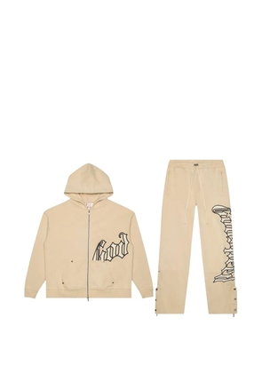 GODSPEED stripe-trim jersey tracksuit - Neutrals