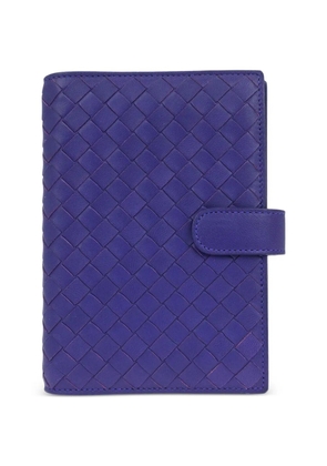 Bottega Veneta Pre-Owned 2009 Intrecciato leather notebook cover - Blue